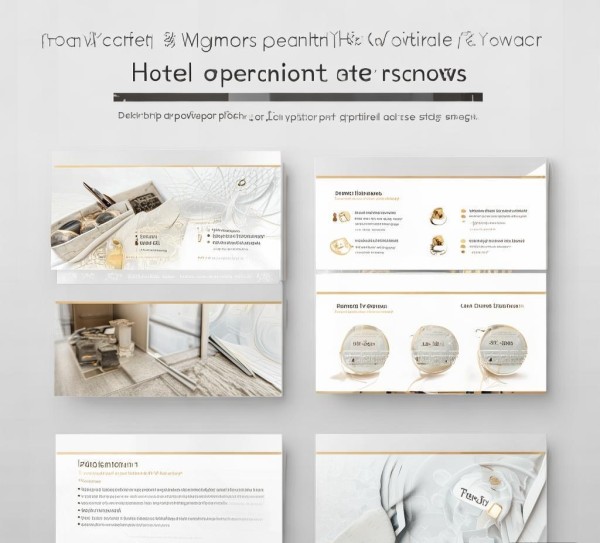 酒店运营部管理者述职PPT模版，结构化呈现，助力高效汇报